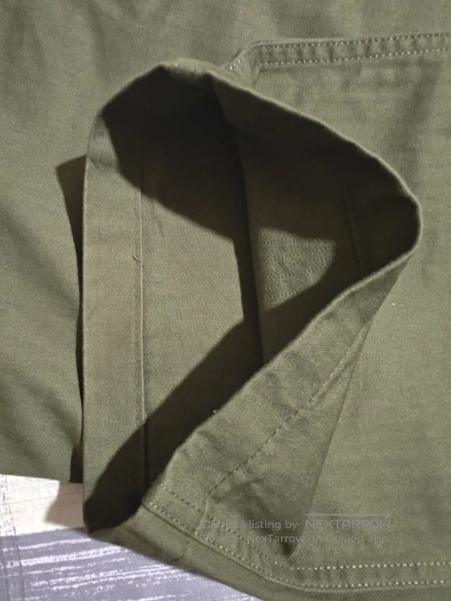 Vintage WWII Army Herringbone P43 Pants. Size US 32 / EU 48 - 7 Thumbnail