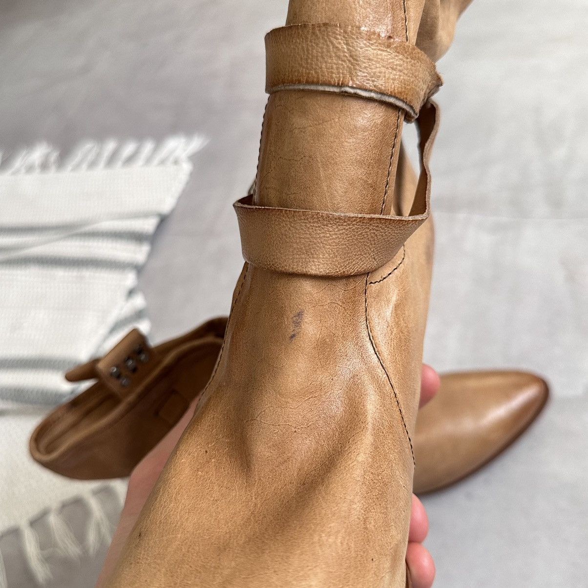 Dirk Bikkembergs AS 98 Airstep Vintage Ankle Straps Boots Rick Owens Vibe Size US 10 / IT 40 - 15 Thumbnail
