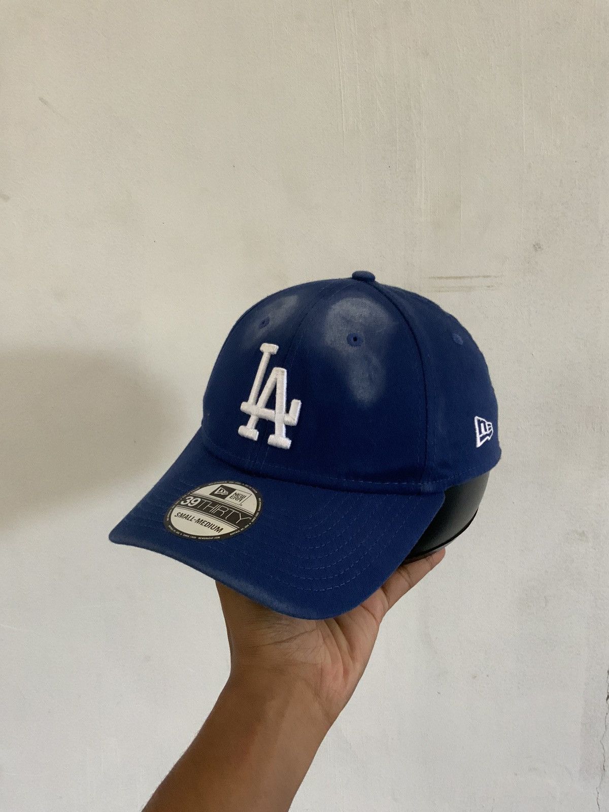 New Era 39 Thirty Small-Medium LA Blue fade fitted hat