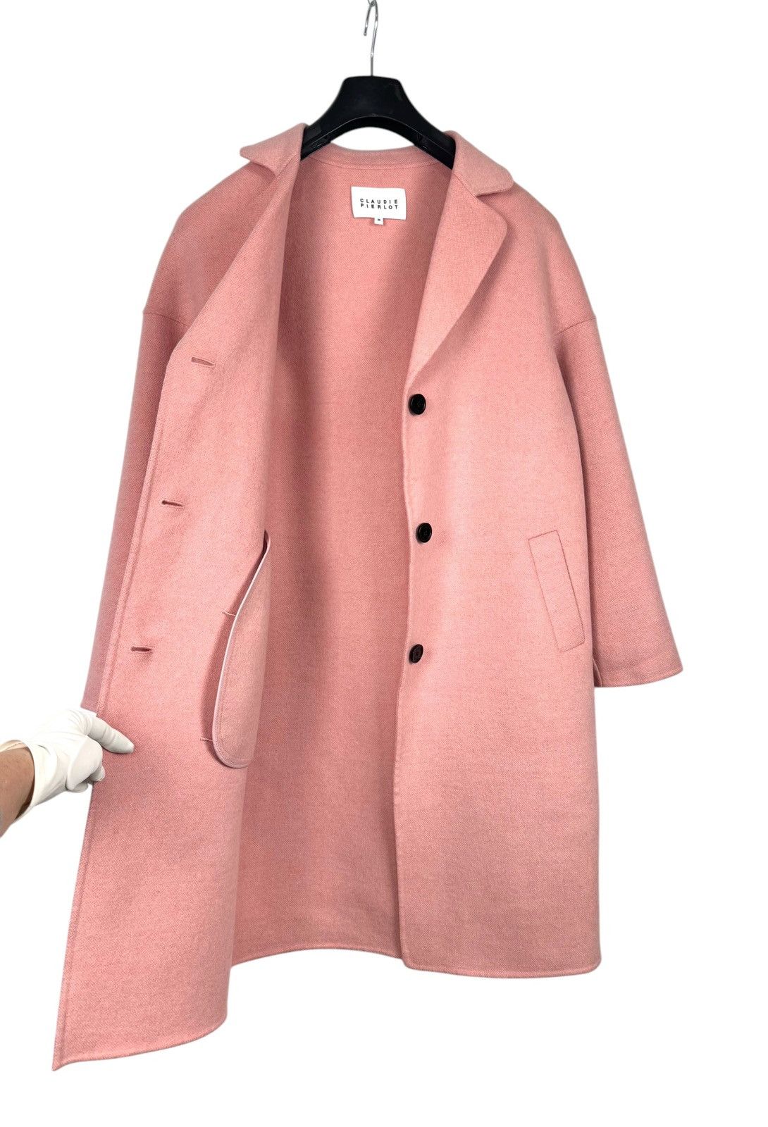Other Claudie Pierlot Galva Coat Wool-Silk size 36 Size XS / US 0-2 / IT 36-38 - 10 Thumbnail