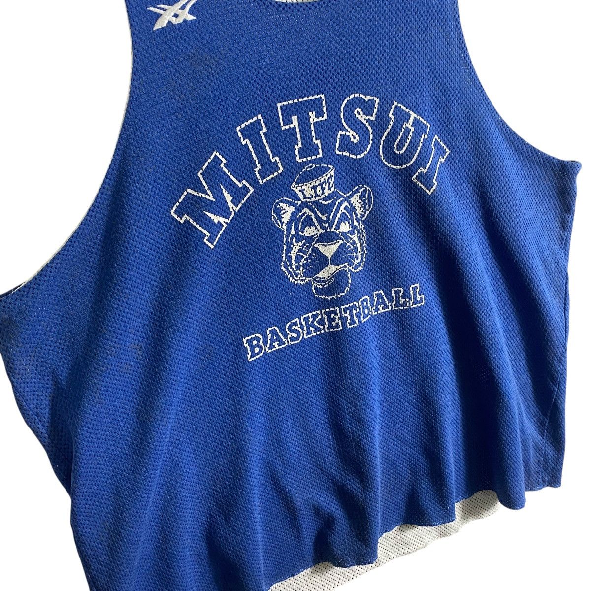 Japanese Brand Mitsui Basketball reversible mesh Jersey (fit size M) Size US M / EU 48-50 / 2 - 5 Thumbnail