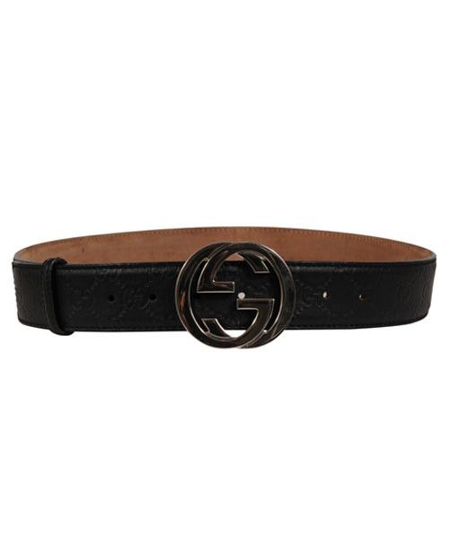 Gucci Interlocking GG Supreme Buckle Belt Size 90 36 B Size 36 - 1 Thumbnail
