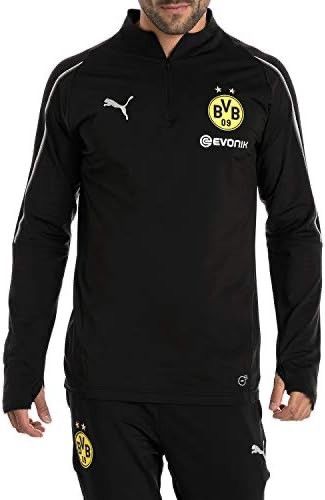 Puma Puma Borussia Dortmund 1/4 Training Top With Sponsor Logo Size US XXL / EU 58 / 5 - 2 Thumbnail