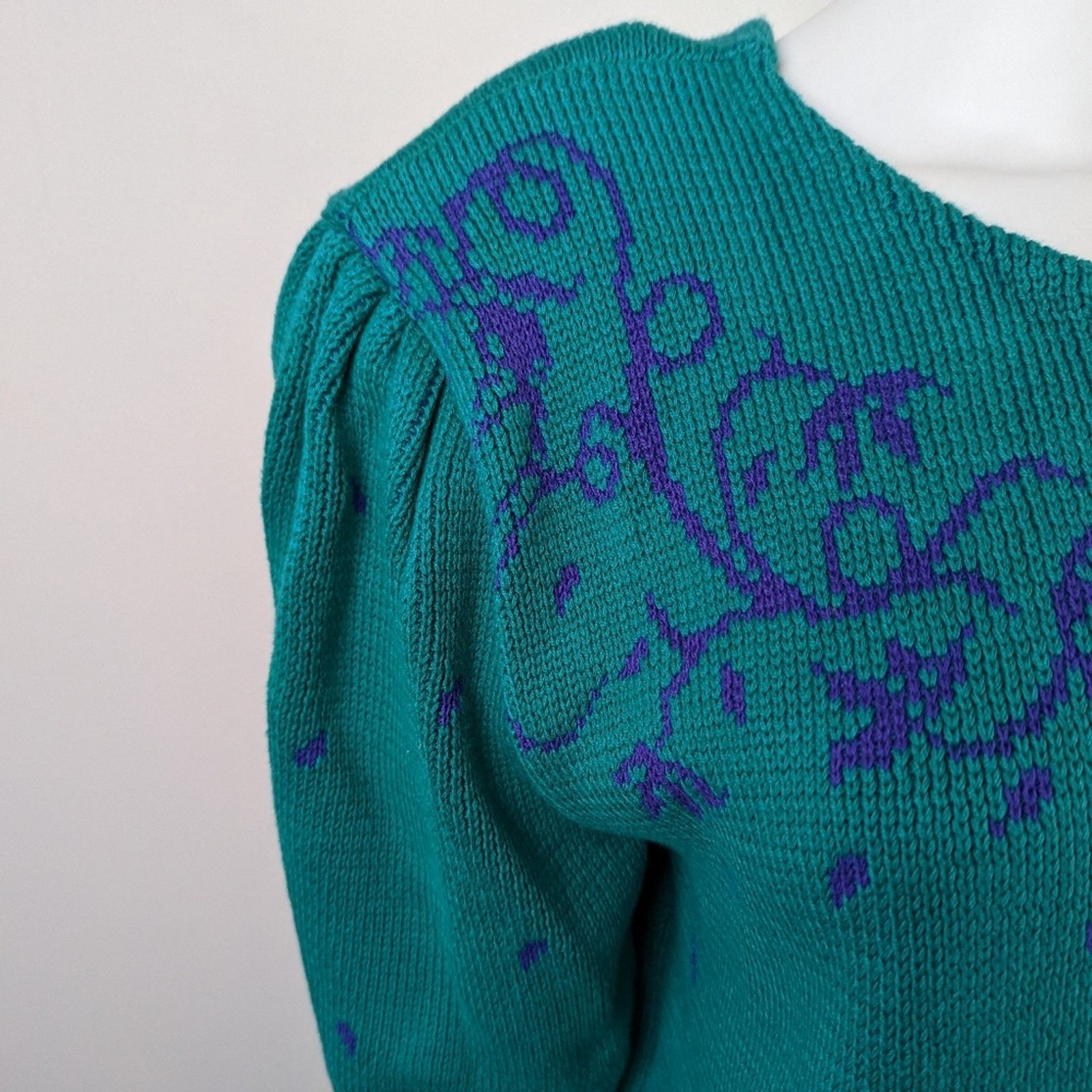 Vintage Vintage 80's Sweetbriar Knit Embroidered Sweater L Size L / US 10 / IT 46 - 5 Thumbnail