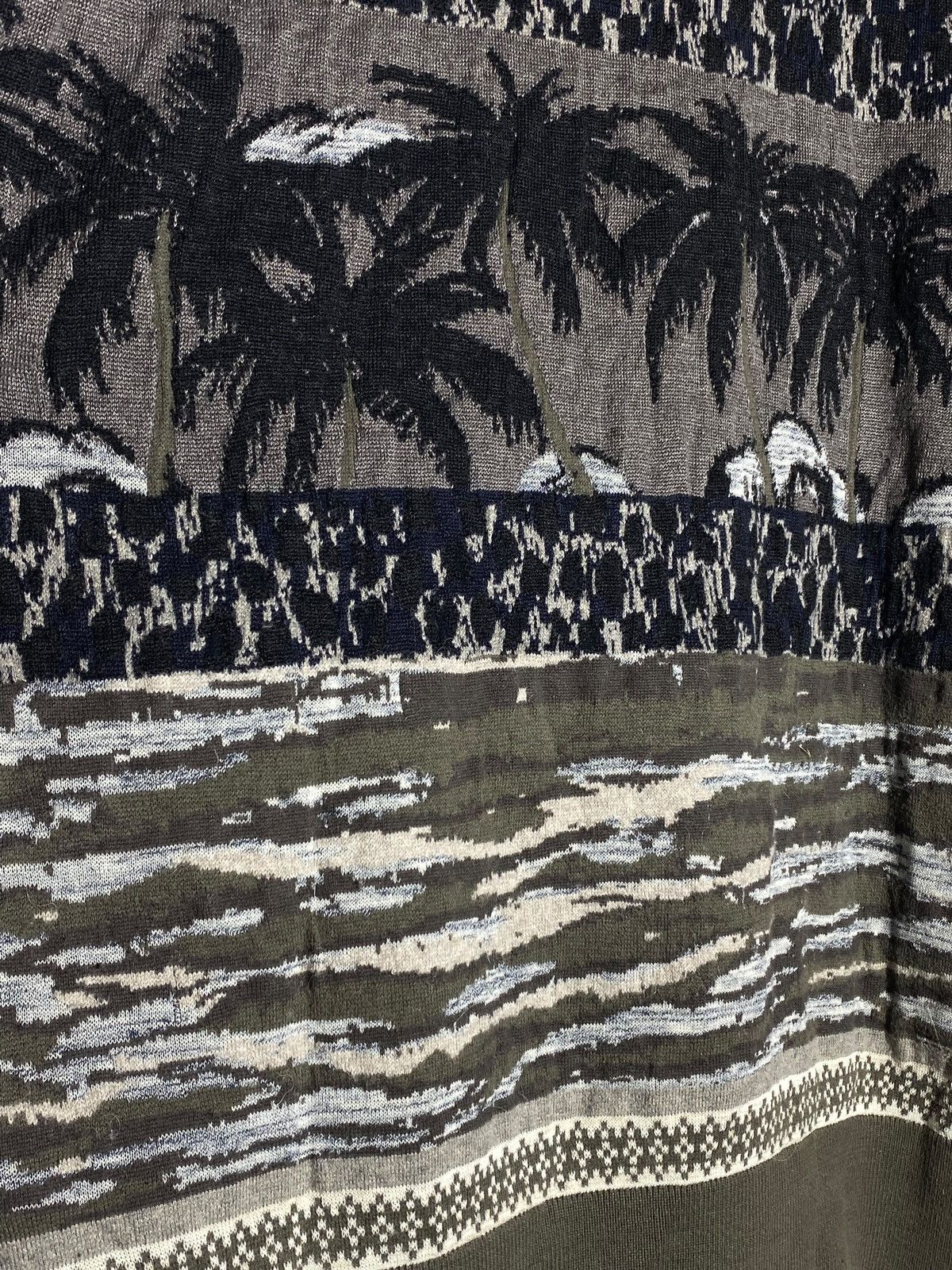 Allsaints All Saints Rattan Crew Fair Isle Palm Knit Sweater Men’s Size US L / EU 52-54 / 3 - 16 Thumbnail
