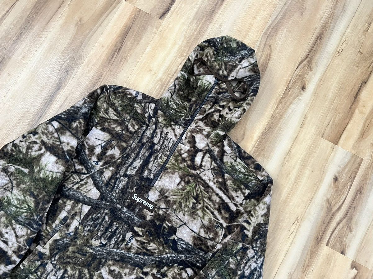 Supreme Supreme Polartec Face Mask Hooded Sweatshirt Realtree Camo Size US L / EU 52-54 / 3 - 2 Thumbnail