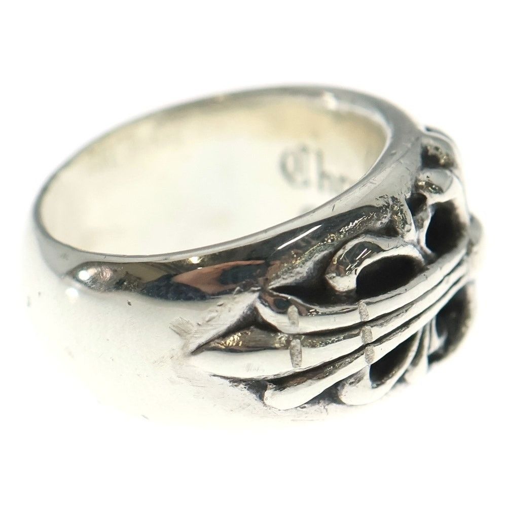 Chrome Hearts Chrome Hearts Floral Cross Silver Ring BCA346 Size ONE SIZE - 3 Thumbnail