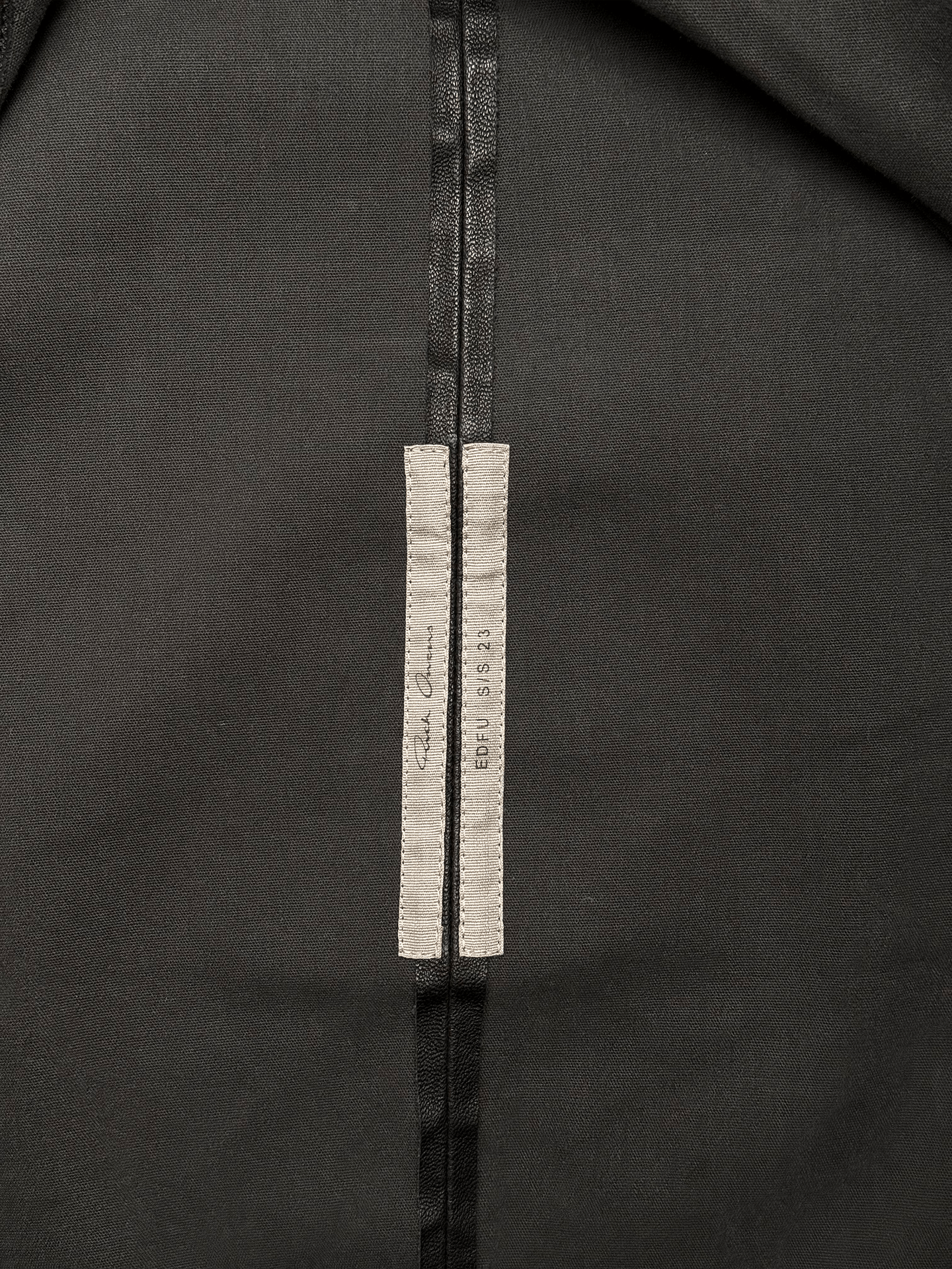 Rick Owens Rick Owens "EDFU" Gary leather jacket Size US S / EU 44-46 / 1 - 4 Thumbnail