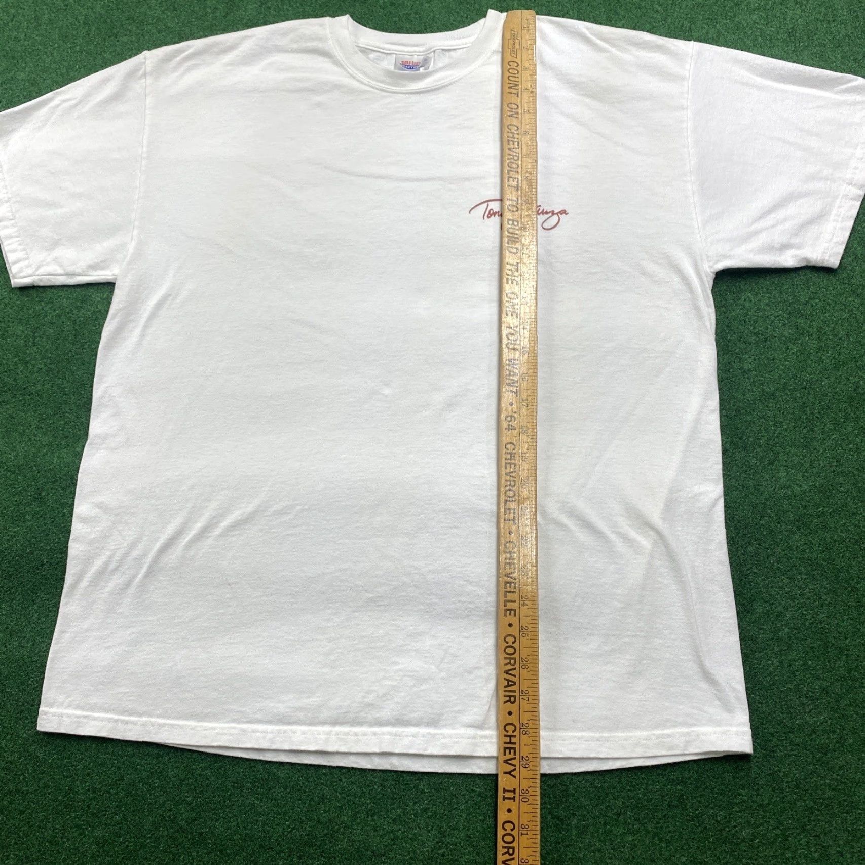 Vintage VINTAGE The Tony Danza Show Shirt Mens XL White 90S Y2K Promo Tee Size US XL / EU 56 / 4 - 6 Thumbnail
