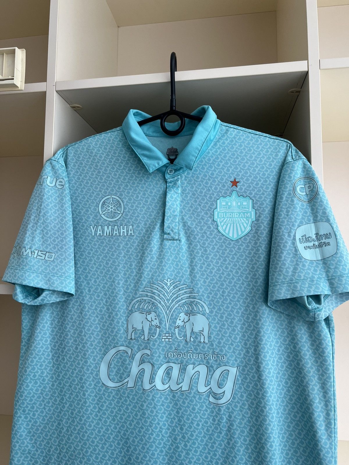 Yamaha Buriram United FC Jersey Thai League Football Soccer Yamaha Size US L / EU 52-54 / 3 - 2 Thumbnail