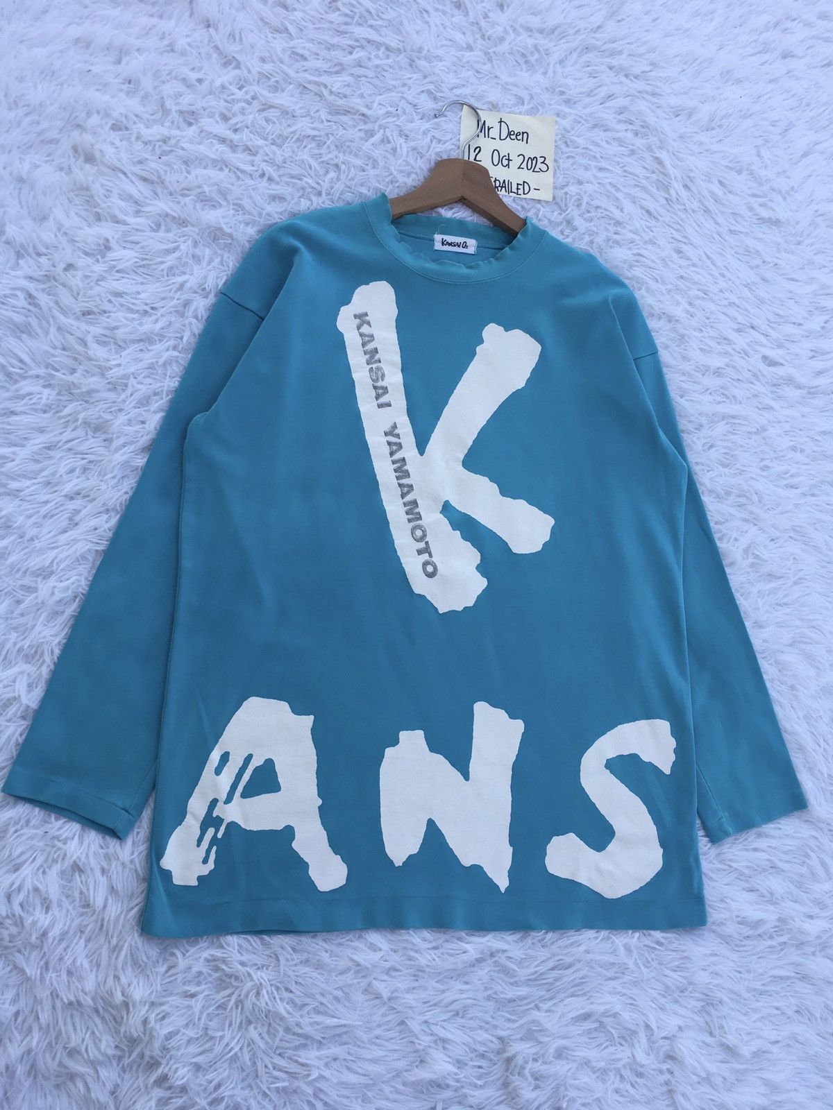 Kansai Yamamoto Rare Vintage Kansai Yamamoto Spellout Sweater Size US L / EU 52-54 / 3 - 2 Thumbnail