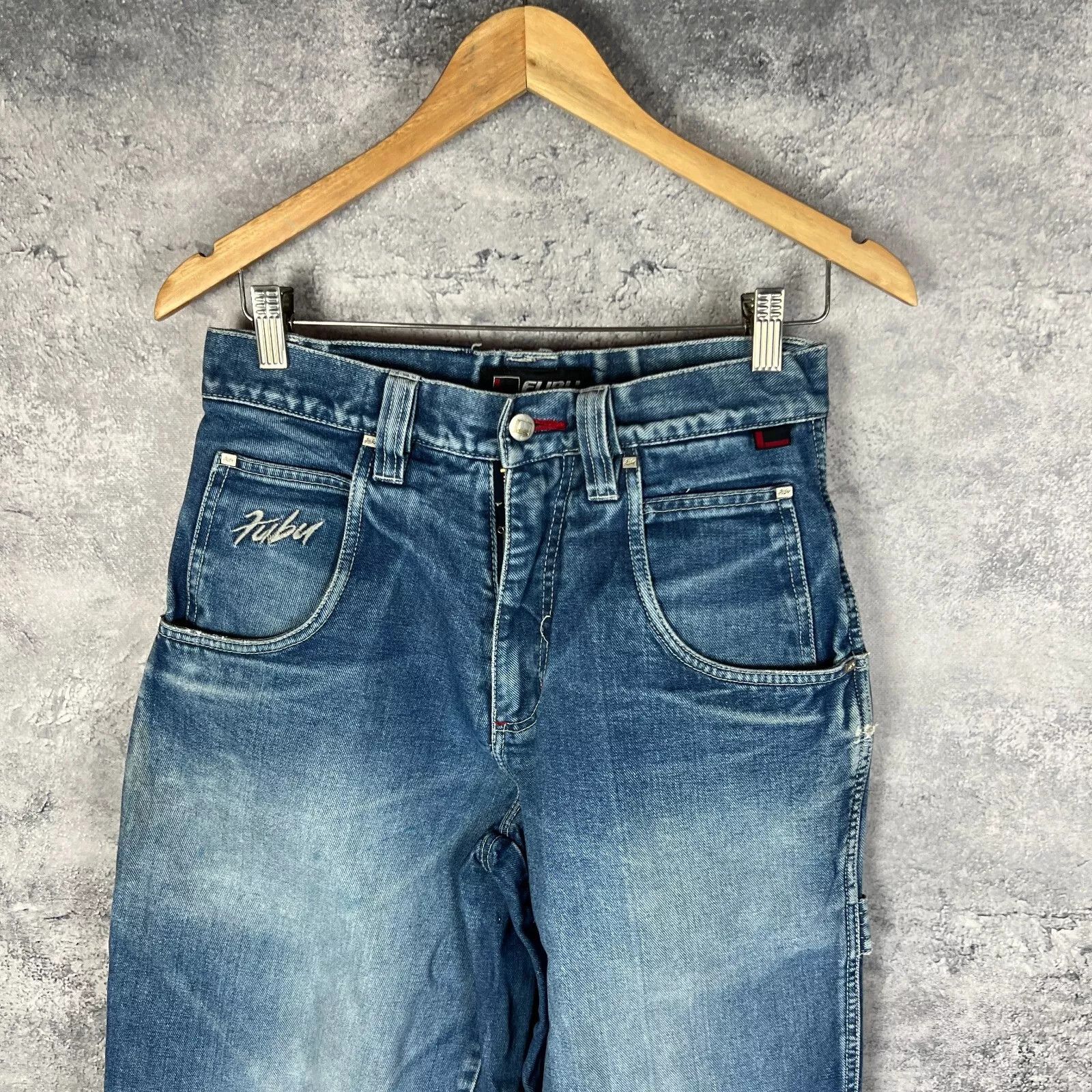 Fubu Fubu Jeans Men's Size 28/34 Blue ` Size US 34 / EU 50 - 2 Thumbnail