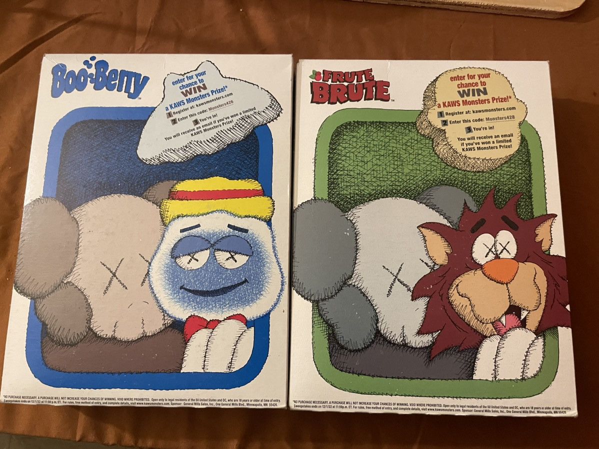Other Monster x Kaws cereal set Size ONE SIZE - 2 Thumbnail