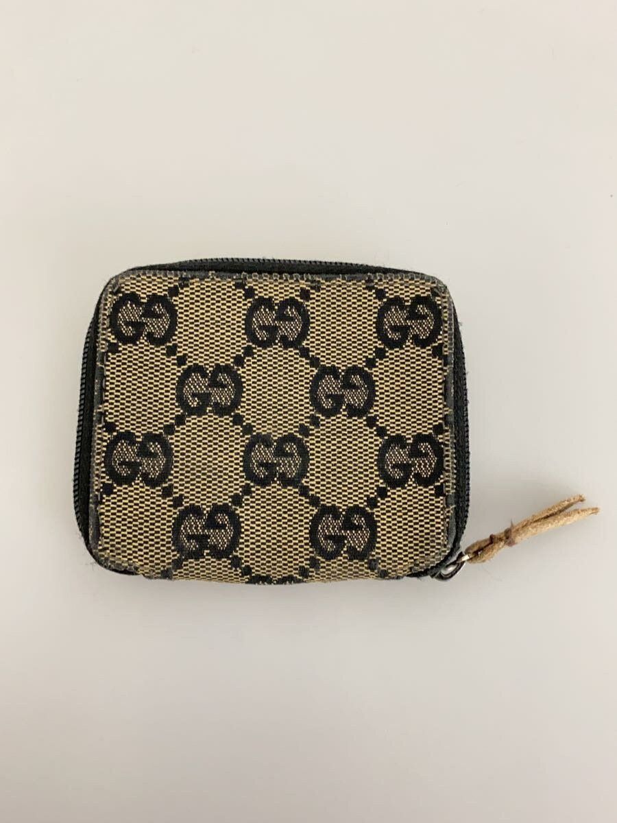 Gucci Gucci GG Canvas Coin Case Black Size ONE SIZE - 2 Thumbnail