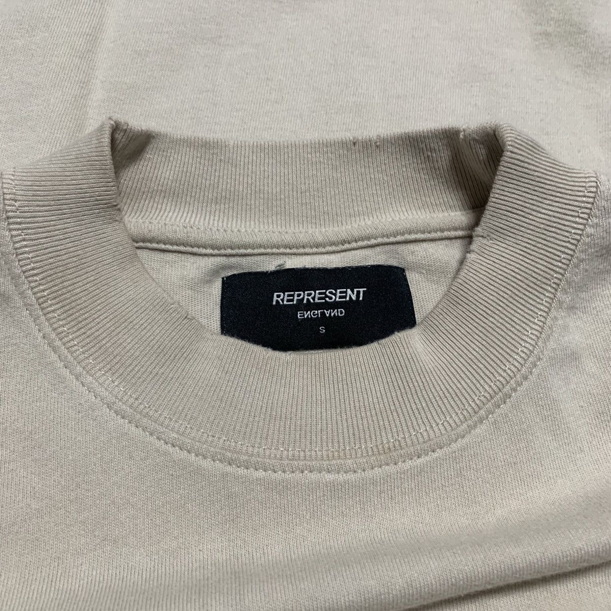 Represent Clo. Represent Small British Thunder Vintage White Tee Size US S / EU 44-46 / 1 - 4 Thumbnail