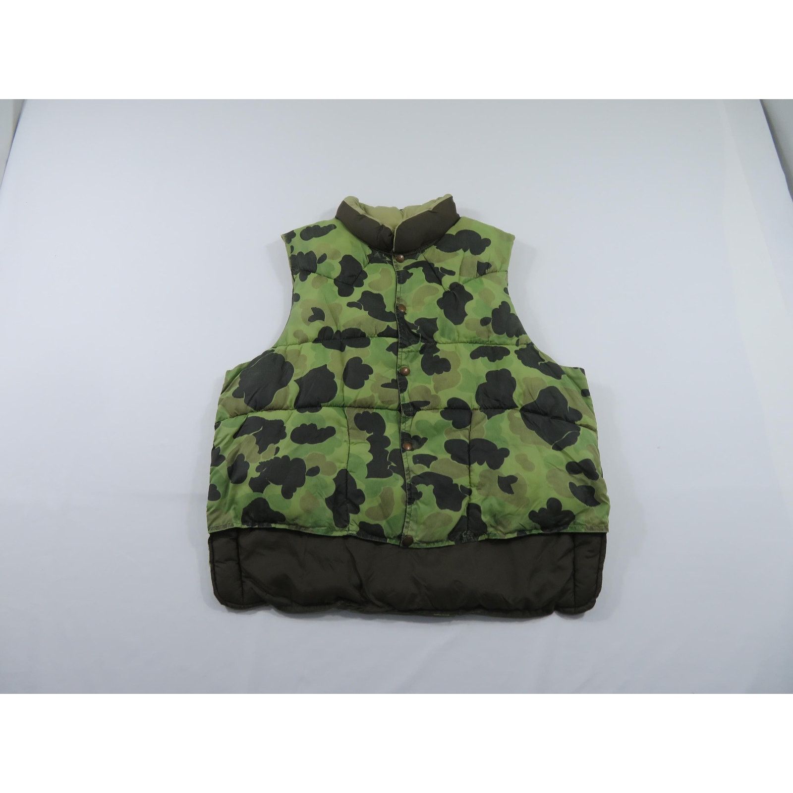 Black Sheep Black Sheep Duck Hunter Camo Reversible Vest Sz L-XL? 1980s Size US L / EU 52-54 / 3 - 1 Thumbnail