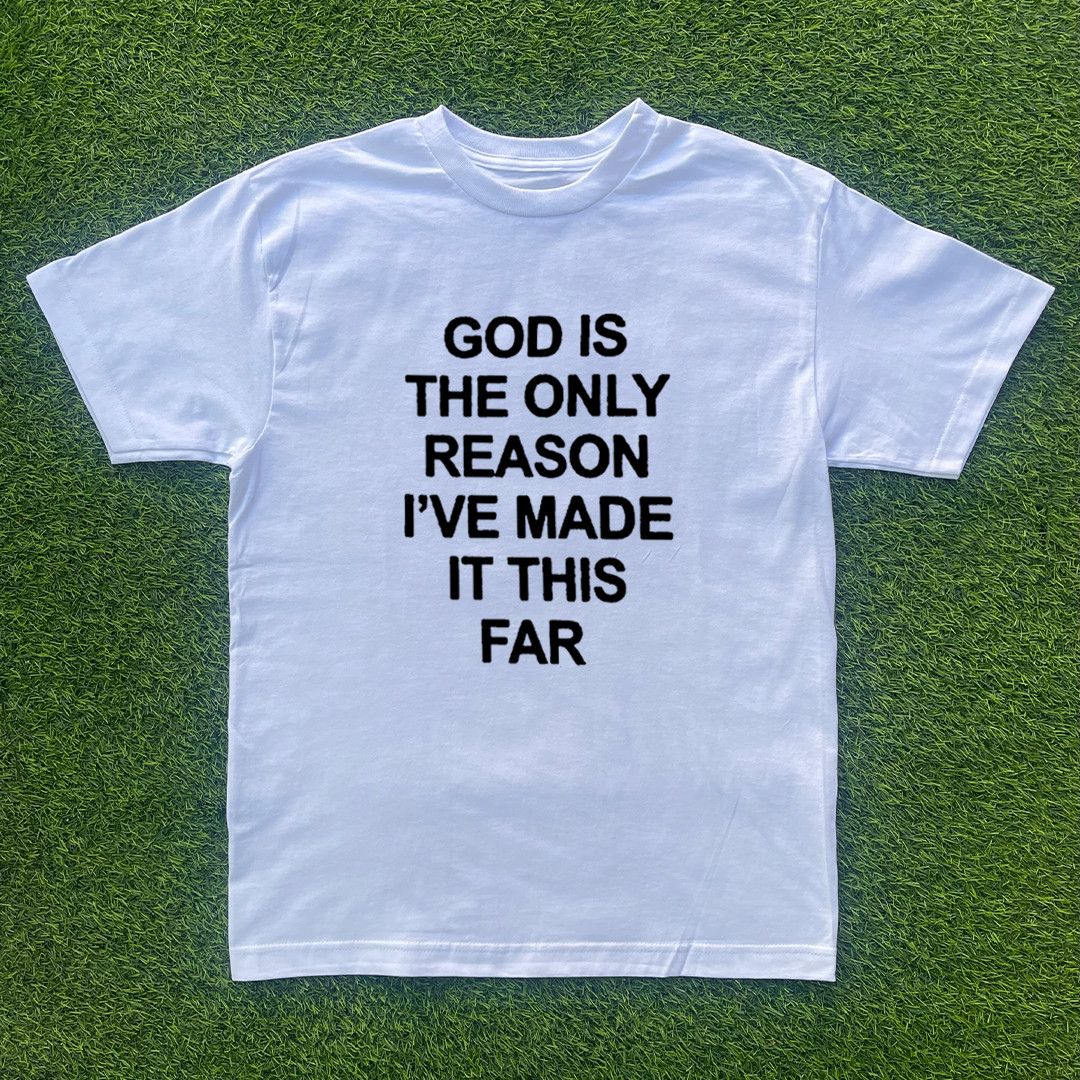 Vintage GODS THE ONLY REASON TSHIRT Size US S / EU 44-46 / 1 - 1 Preview