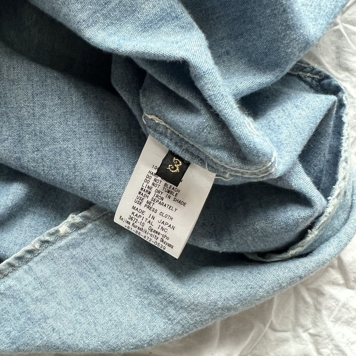 Kapital Kountry Kapital Kountry Bone Shirt Size US L / EU 52-54 / 3 - 5 Thumbnail