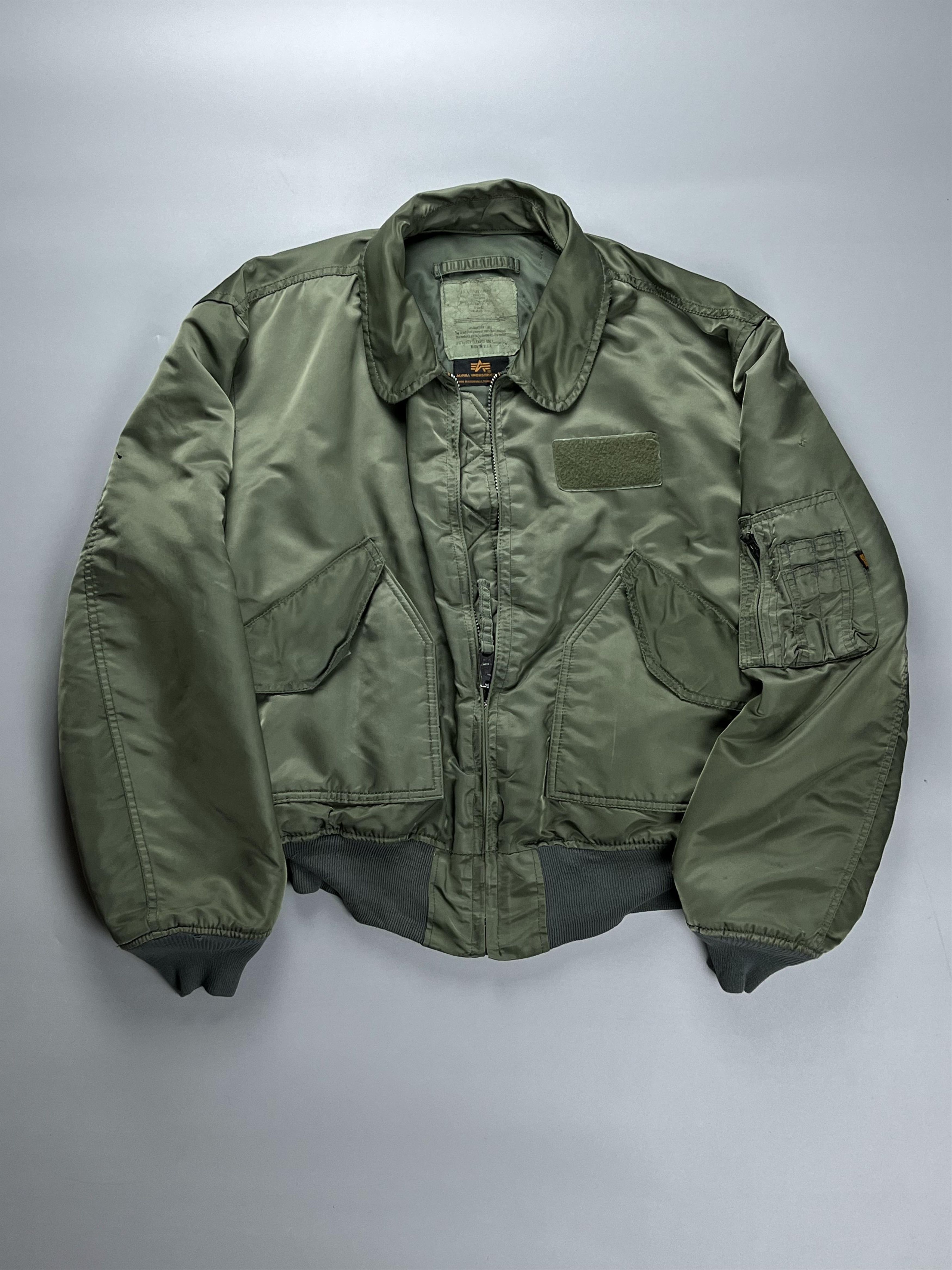 Rare Alpha Industries 90s MA-1 Bomber Jacket