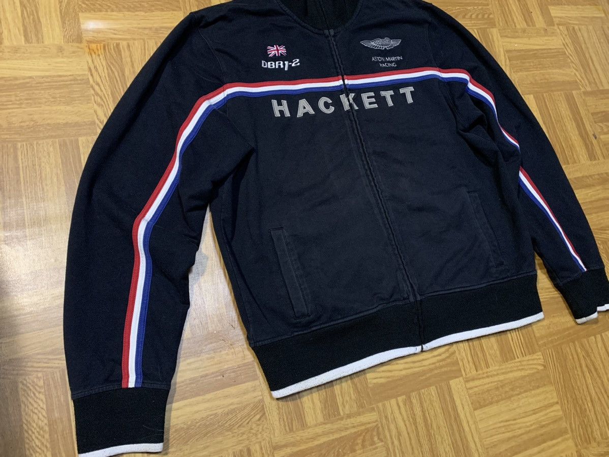 Hackett Hackett Aston Martin Zip Sweater Big Logo Size XXL Size US XXL / EU 58 / 5 - 4 Thumbnail