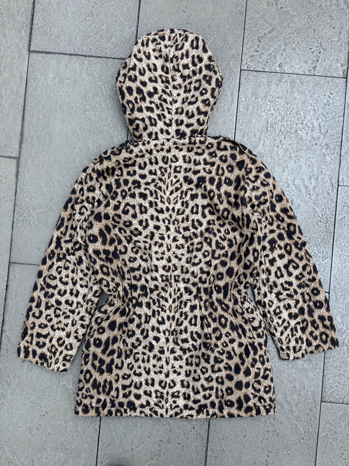 Jeremy Scott × Moschino Leopard Hooded Parka Jacket Size M / US 6-8 / IT 42-44 - 2 Thumbnail