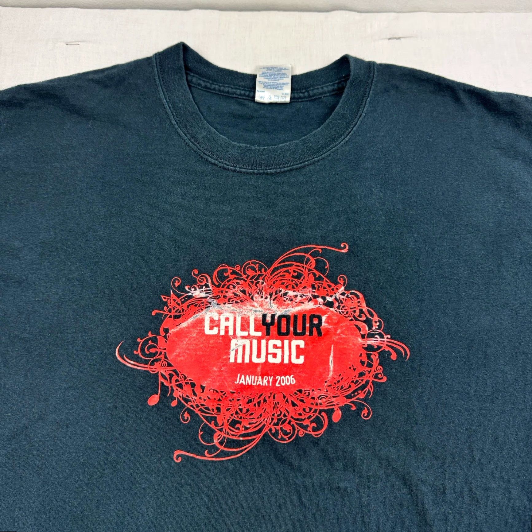 Gildan Vintage Gildan Music Promo T-Shirt Adult Large Black Y2K 2006 Tech Men Size US L / EU 52-54 / 3 - 3 Thumbnail