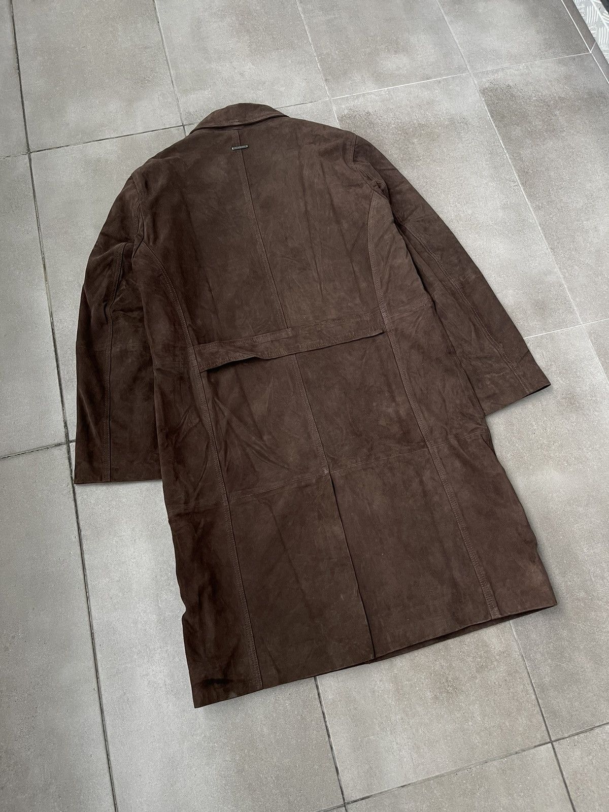 Deadwood !DS! SS23 Deadwood Painter Suede Leather Coat Size US M / EU 48-50 / 2 - 13 Thumbnail