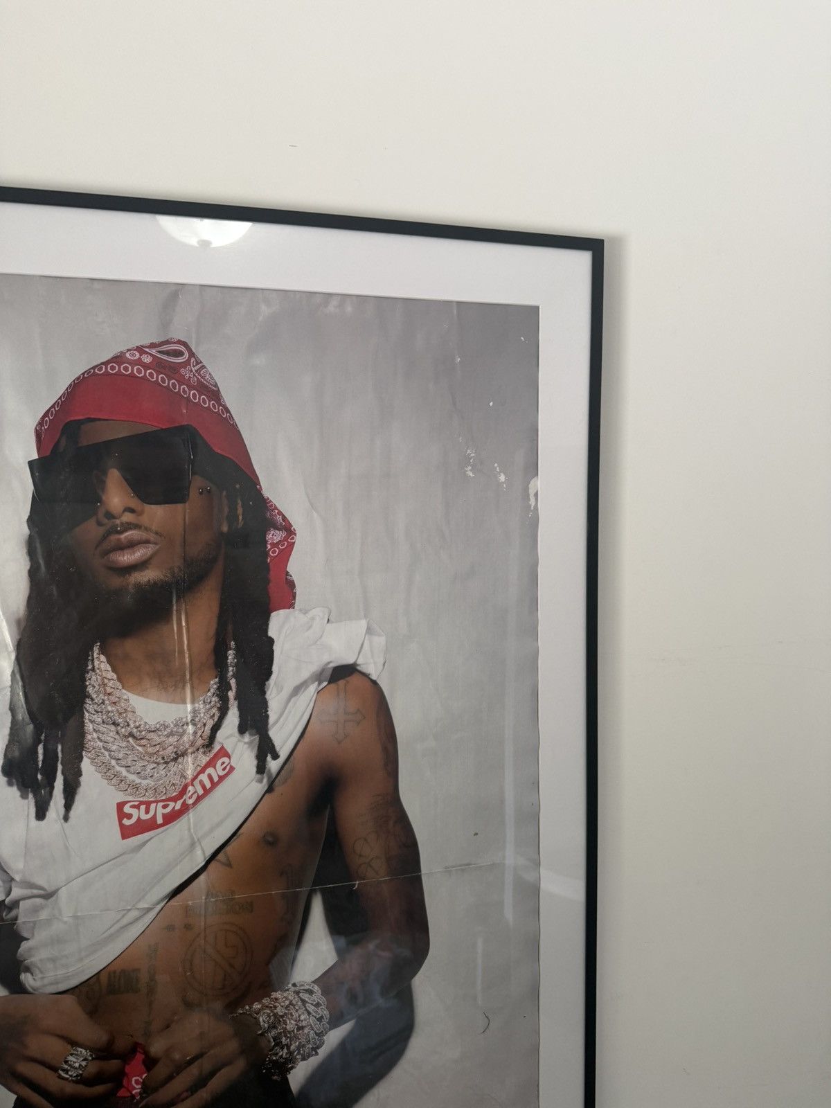 Supreme Supreme Playboi Carti Promotional Poster Size ONE SIZE - 4 Thumbnail