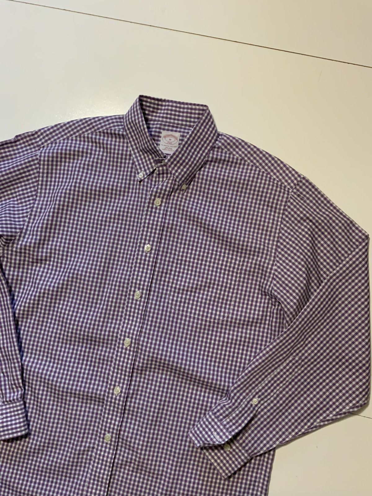 Brooks Brothers Brooks Brothers 346 Original Polo Plaid Button Dress Shirt Size US S / EU 44-46 / 1 - 3 Thumbnail