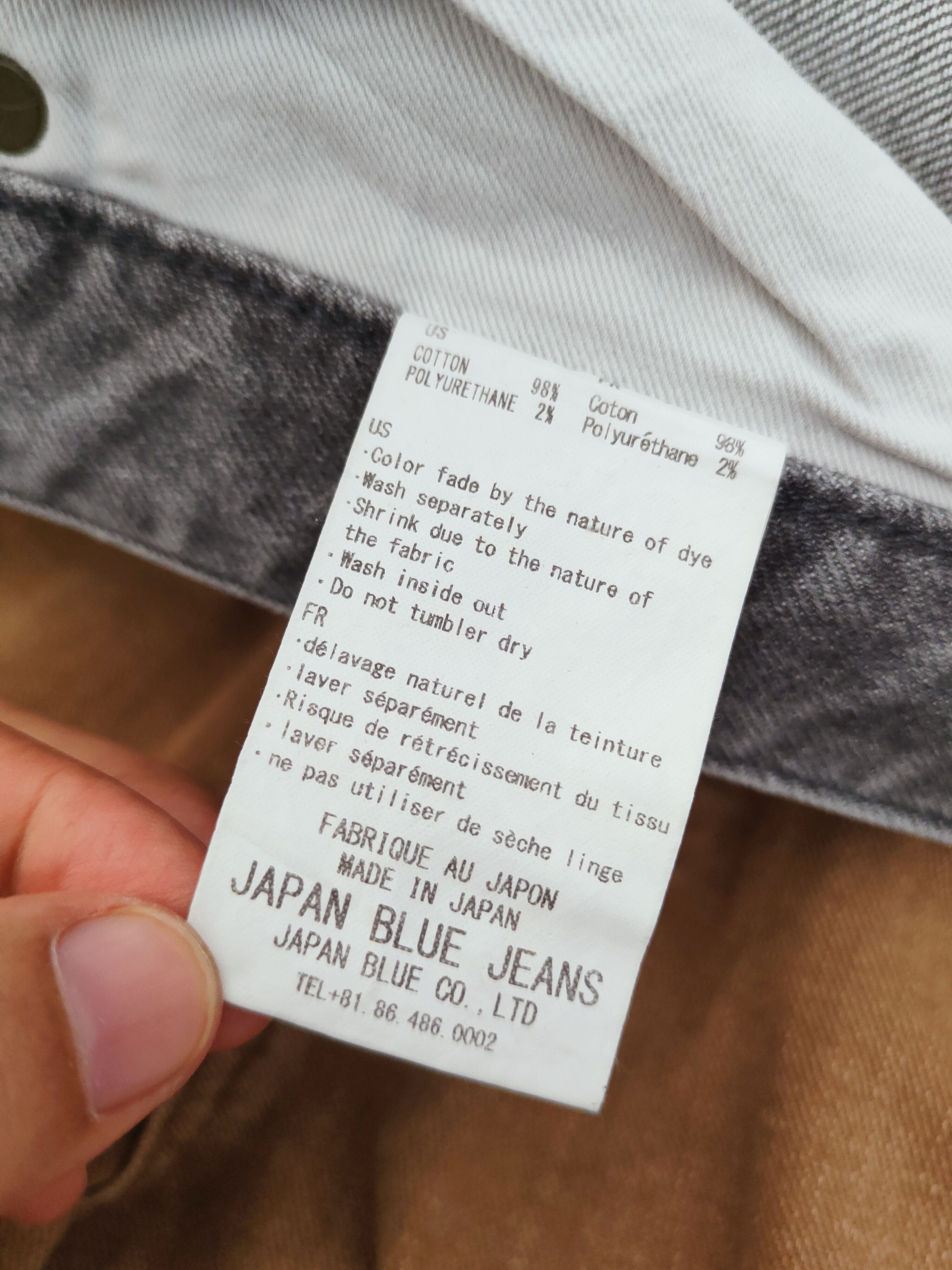Japan Blue Jeans D Japan Blue Jeans Gray Faded Distressed Ripped Jeans #W110 Size US 32 / EU 48 - 14 Thumbnail