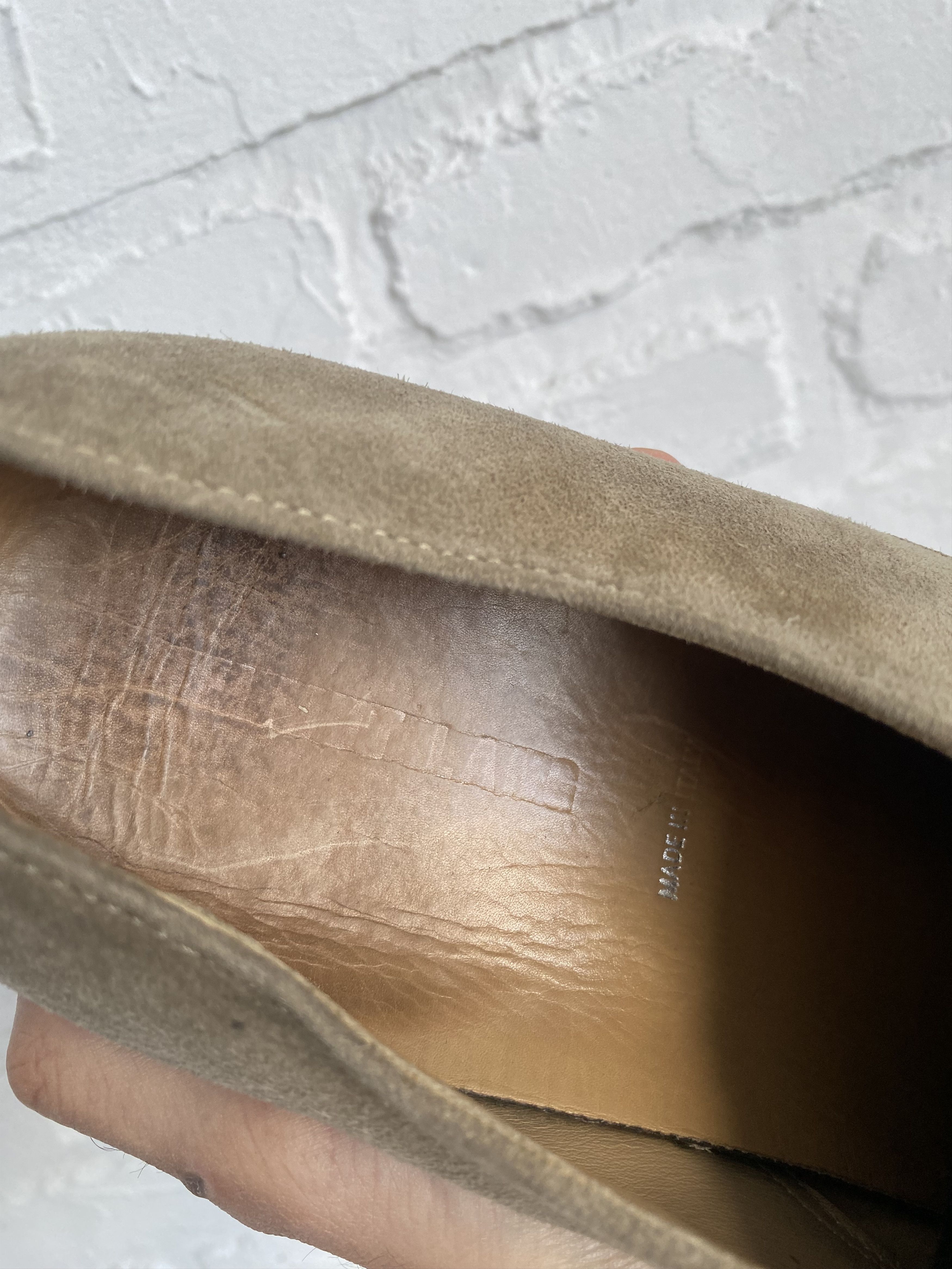 Helmut Lang Vintage Helmut Lang suede leather derby shoes Size US 8.5 / EU 41-42 - 3 Thumbnail