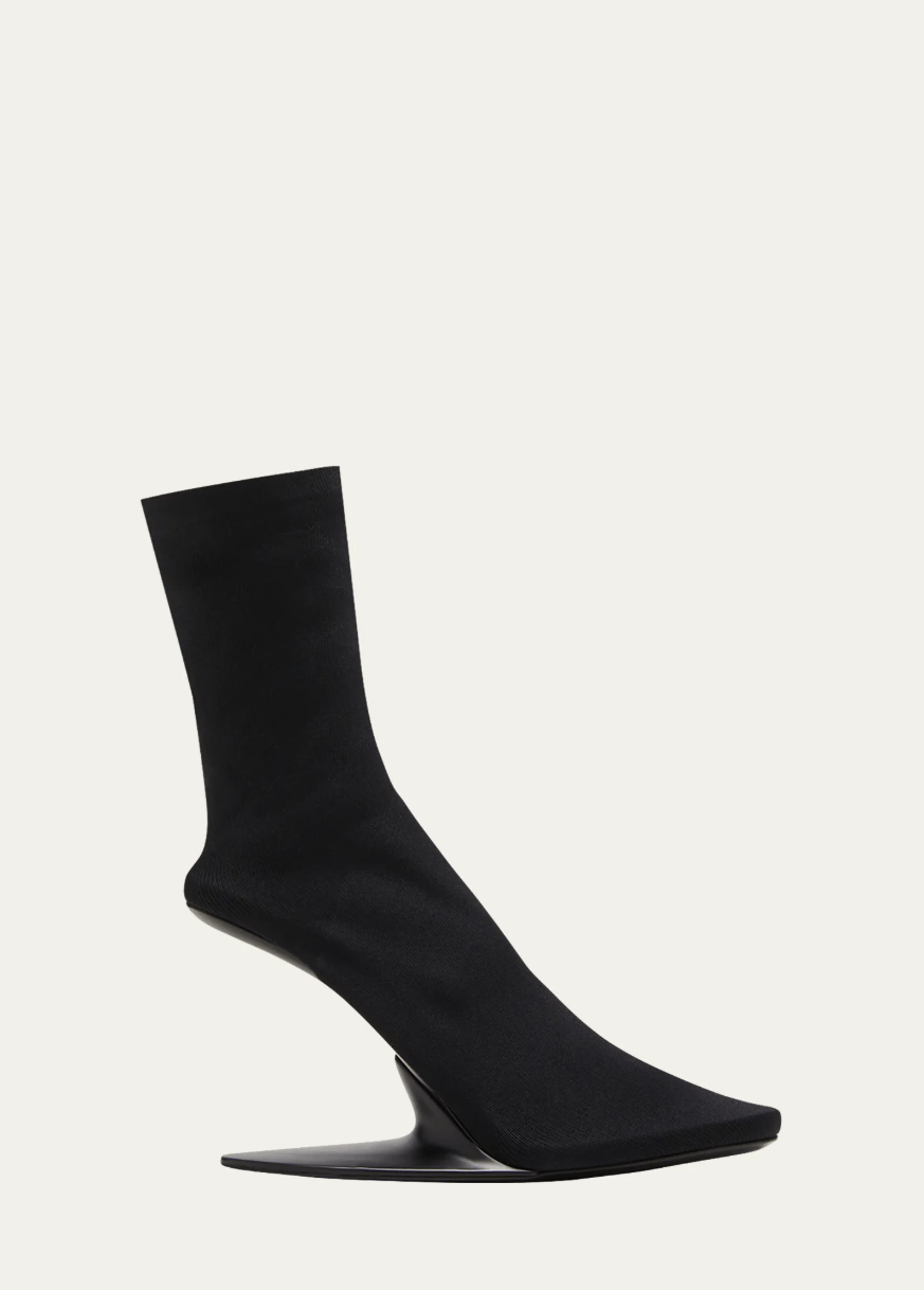 Balenciaga Balenciaga Stage Architectural-Heel Sock Booties Size US 9 / IT 39 - 1 Thumbnail