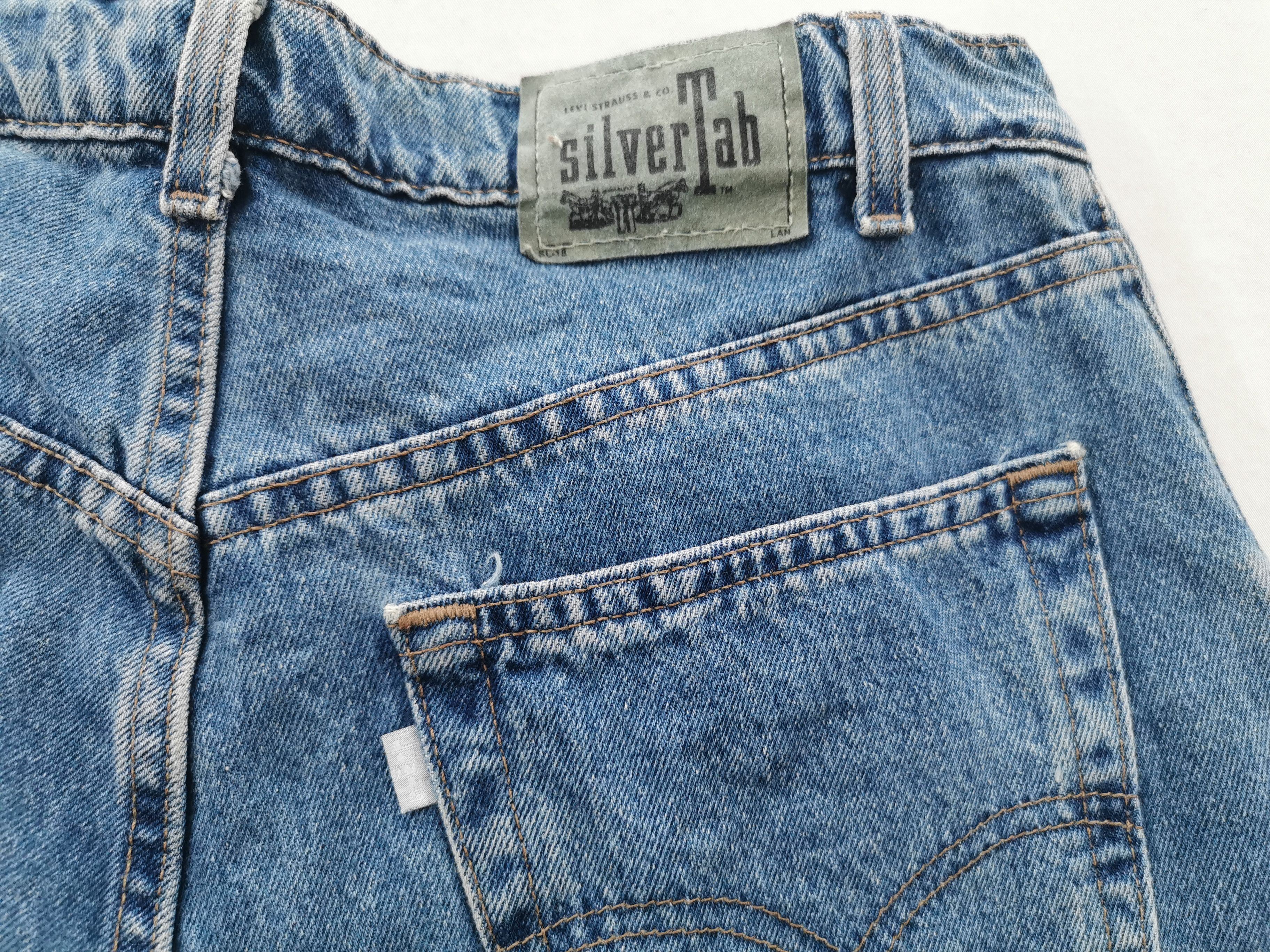 Levi's Vintage 90s Levis Silvertab Baggy Denim Made In USA Size 36 Size US 36 / EU 52 - 7 Thumbnail
