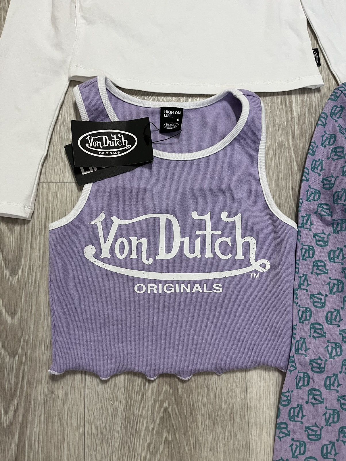 Von Dutch NWT Von Dutch Y2K Tank Top Lot of Four Items Size S / US 4 / IT 40 - 3 Thumbnail