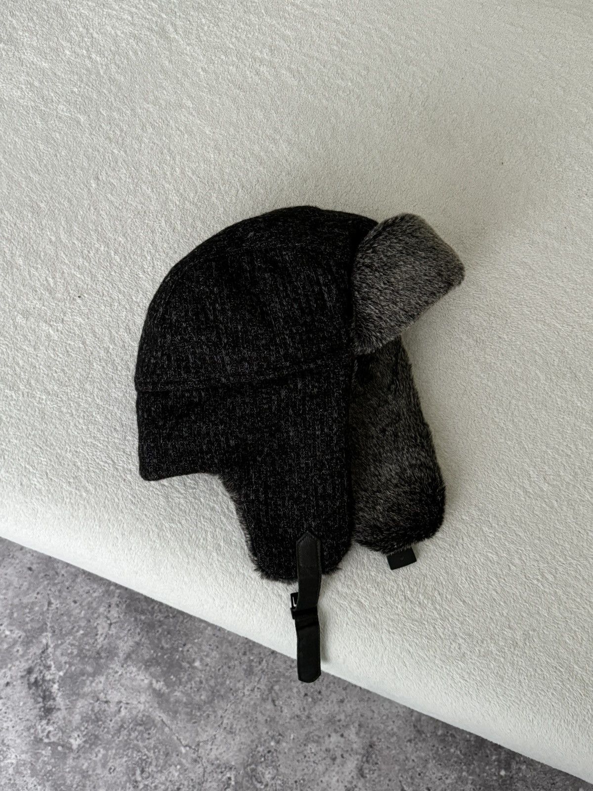 Japanese Brand × Vintage Vintage Y2K fuzzy fur ushanka hat punk Japanese Size ONE SIZE - 4 Thumbnail