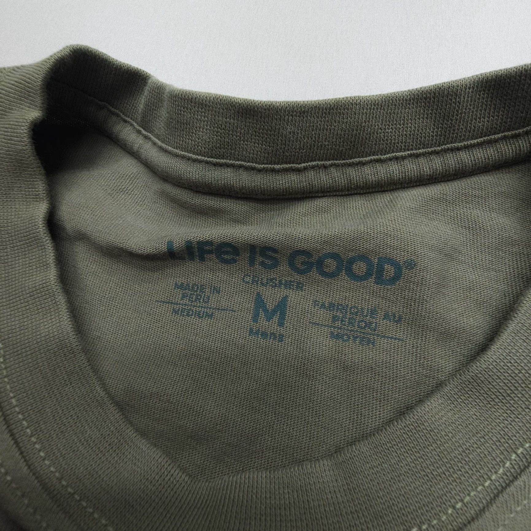Life is Good Life is Good T Shirt Mens Medium Green Crusher Graphic Tee Pickleball Wizard Size US M / EU 48-50 / 2 - 7 Thumbnail