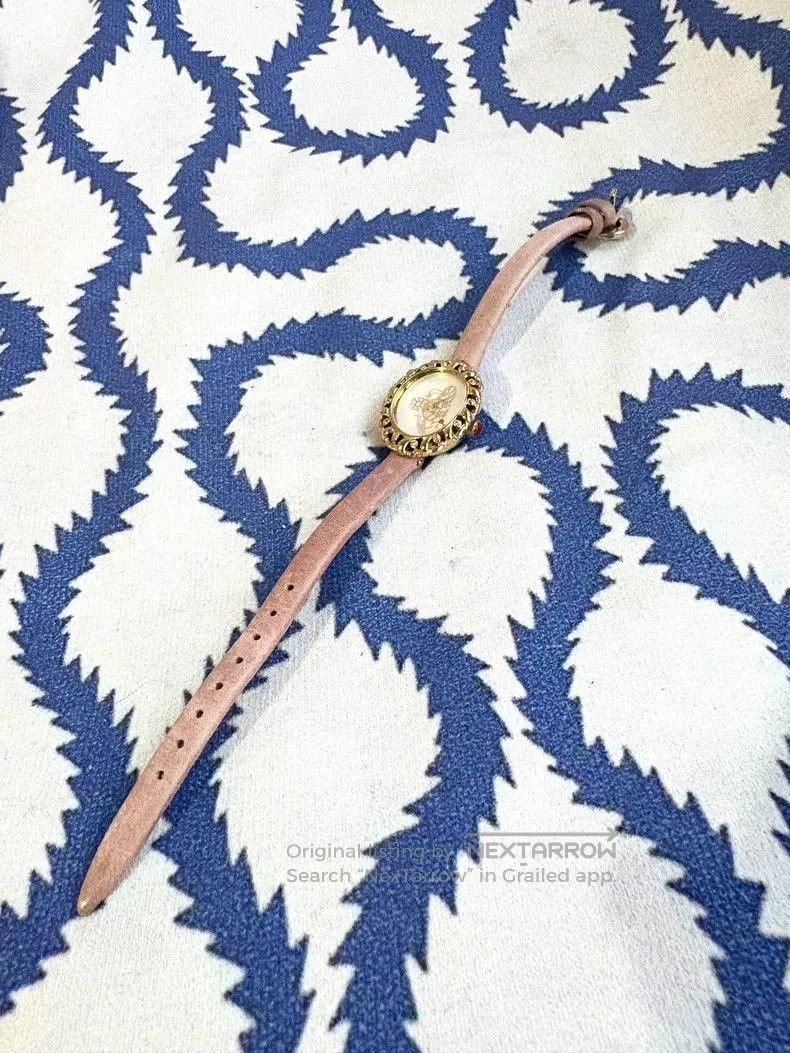 Vivienne Westwood Vivienne Westwood Pink Saturn Snake Watch. Size ONE SIZE - 2 Thumbnail