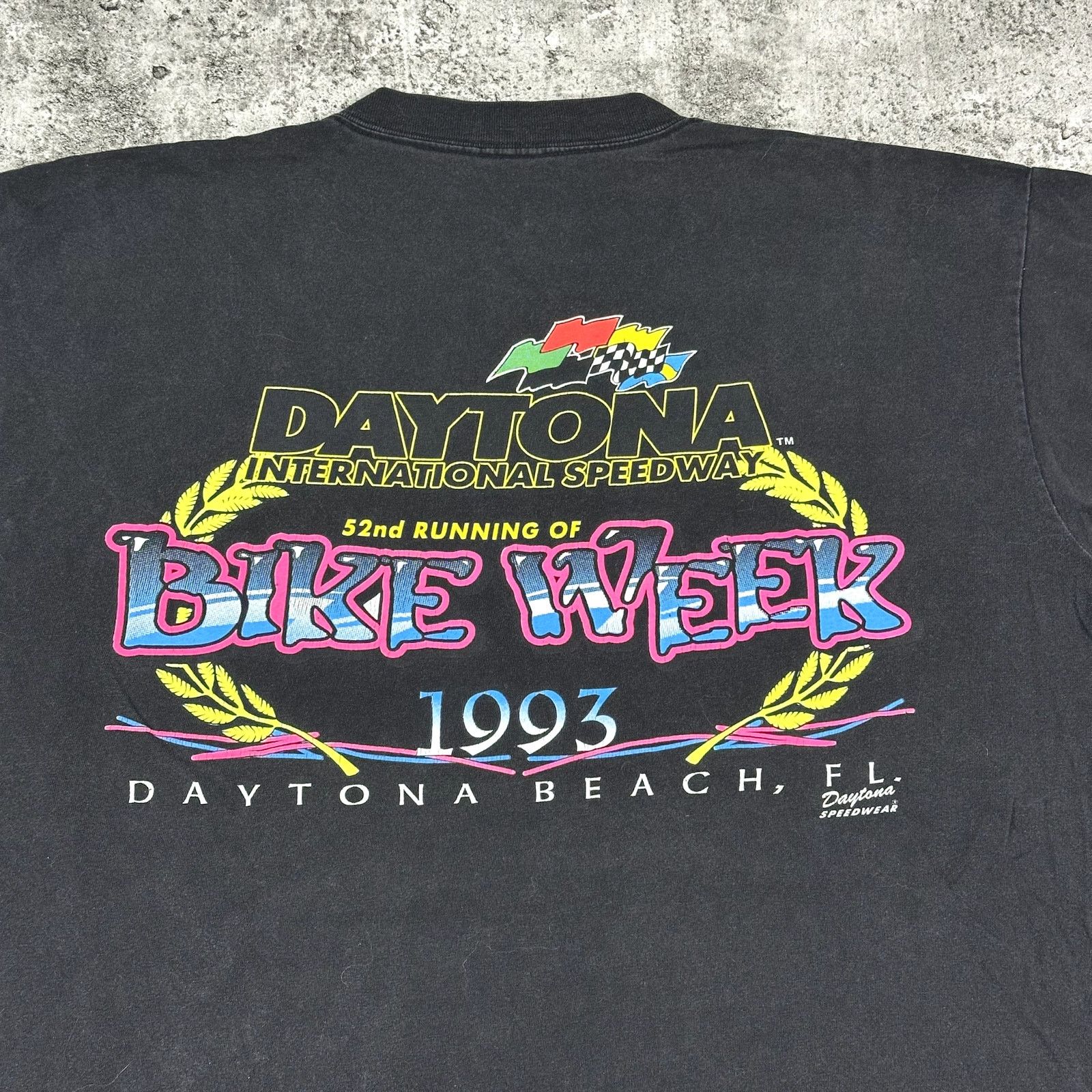 Vintage Vintage Daytona Bike Week 1993 Shirt Size XL (23.3x30) Size US XL / EU 56 / 4 - 5 Thumbnail