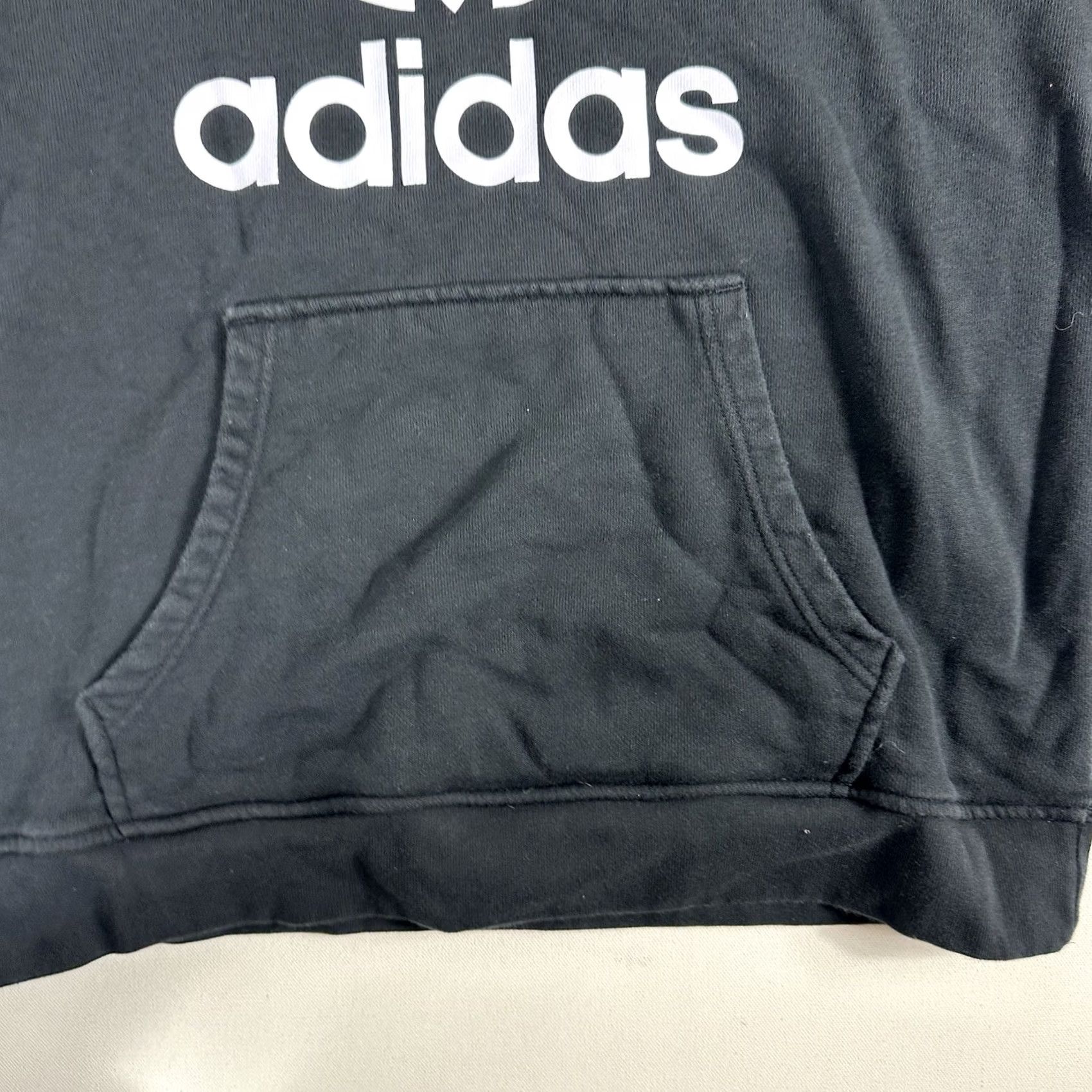 Adidas Adidas Originals Women's M Trefoil Hoodie Black French Terry Sweatshirts FM3307 Size M / US 6-8 / IT 42-44 - 4 Thumbnail