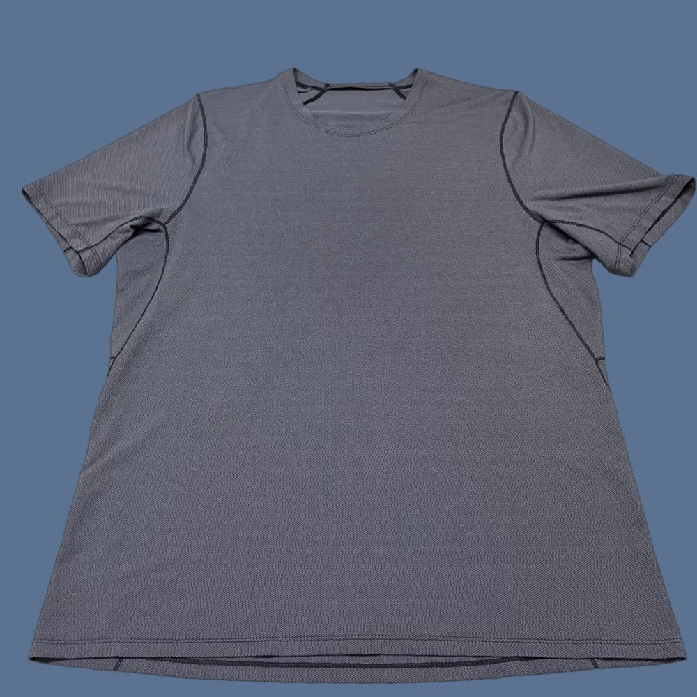 Lululemon VINTAGE? No—ignore. Title: Lululemon Metal Vent Tech T Shirt Mens XL Gray Short Sleeve Crewneck Athletic Shirt Mens Gray Lululemon Vent Tech T-Shirt Size US XL / EU 56 / 4 - 1 Thumbnail