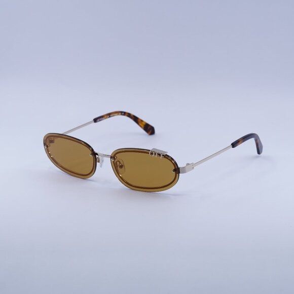Off-White 🕶️New Off-White OERI13M MIAMI 7662 Sunglasses - Gold Frame Size ONE SIZE - 3 Thumbnail