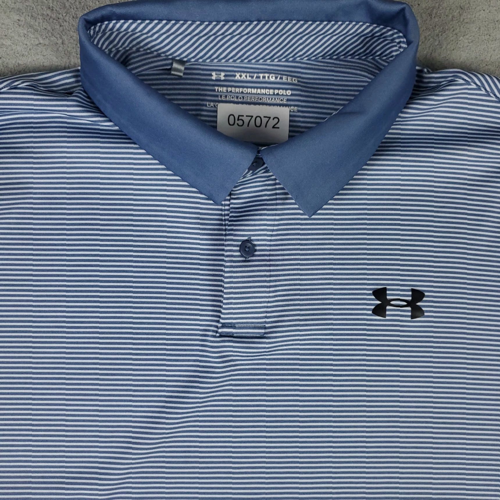 Under Armour Under Armour Polo Shirt Mens 2XL Blue Striped Short Sleeve Polo Shirt Mens 2XL Blue Striped Short Sleeve Size US XXL / EU 58 / 5 - 2 Thumbnail
