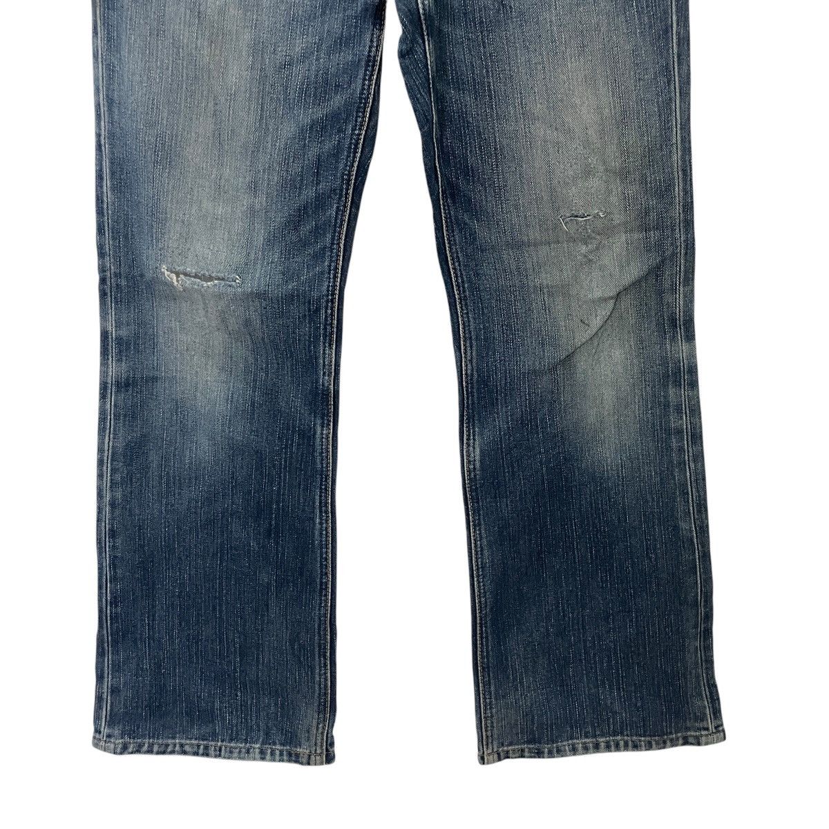 Lee Vintage Lee Distressed Denim Jeans Size US 31 - 2 Thumbnail