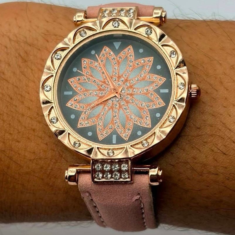 Other Pink & Black Floral Watch Size ONE SIZE - 1 Thumbnail