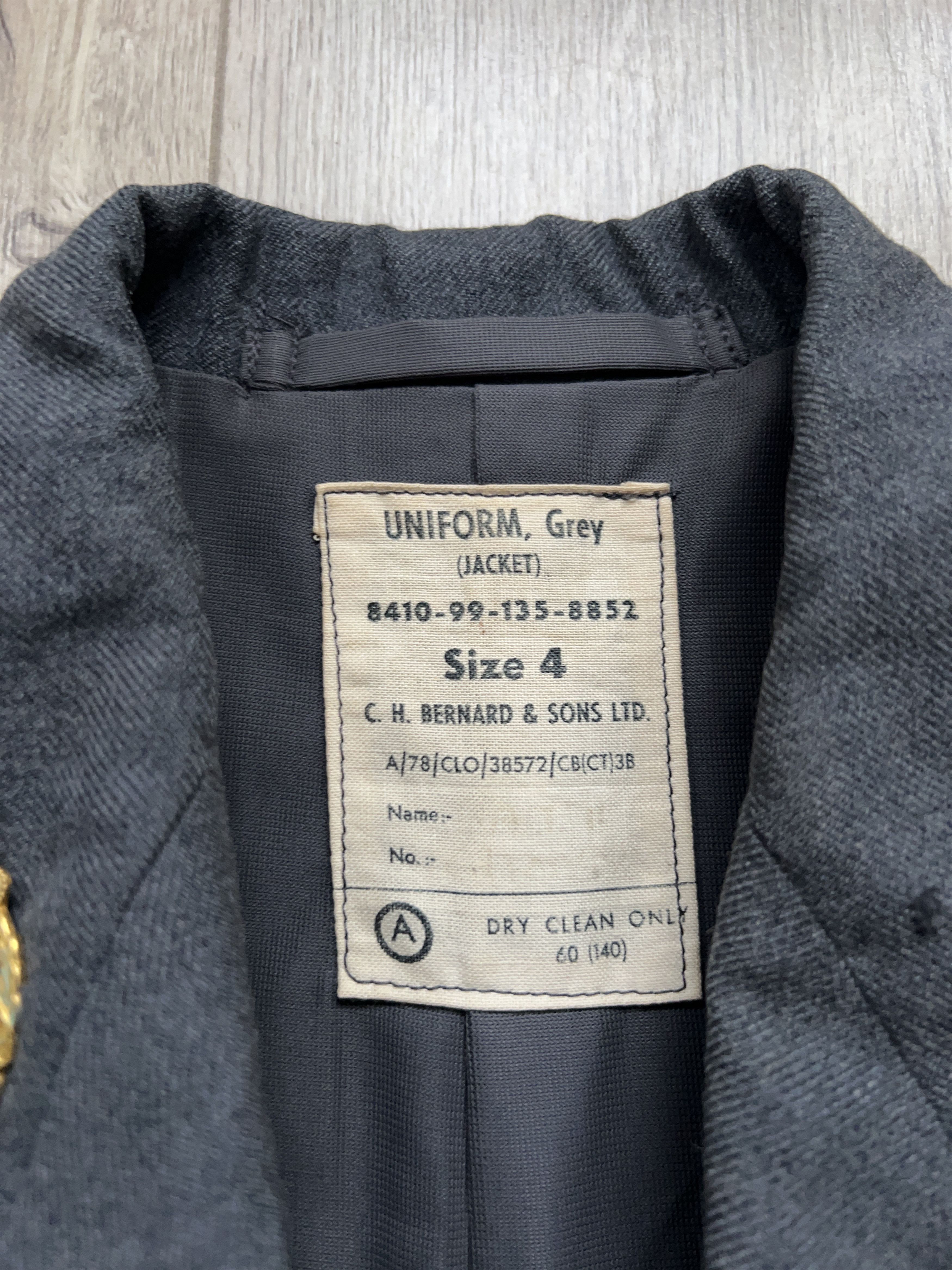 Vintage QARANC Royal Nursing Corps Uniform Jacket C.H. Bernard Sons Size ONE SIZE - 2 Thumbnail