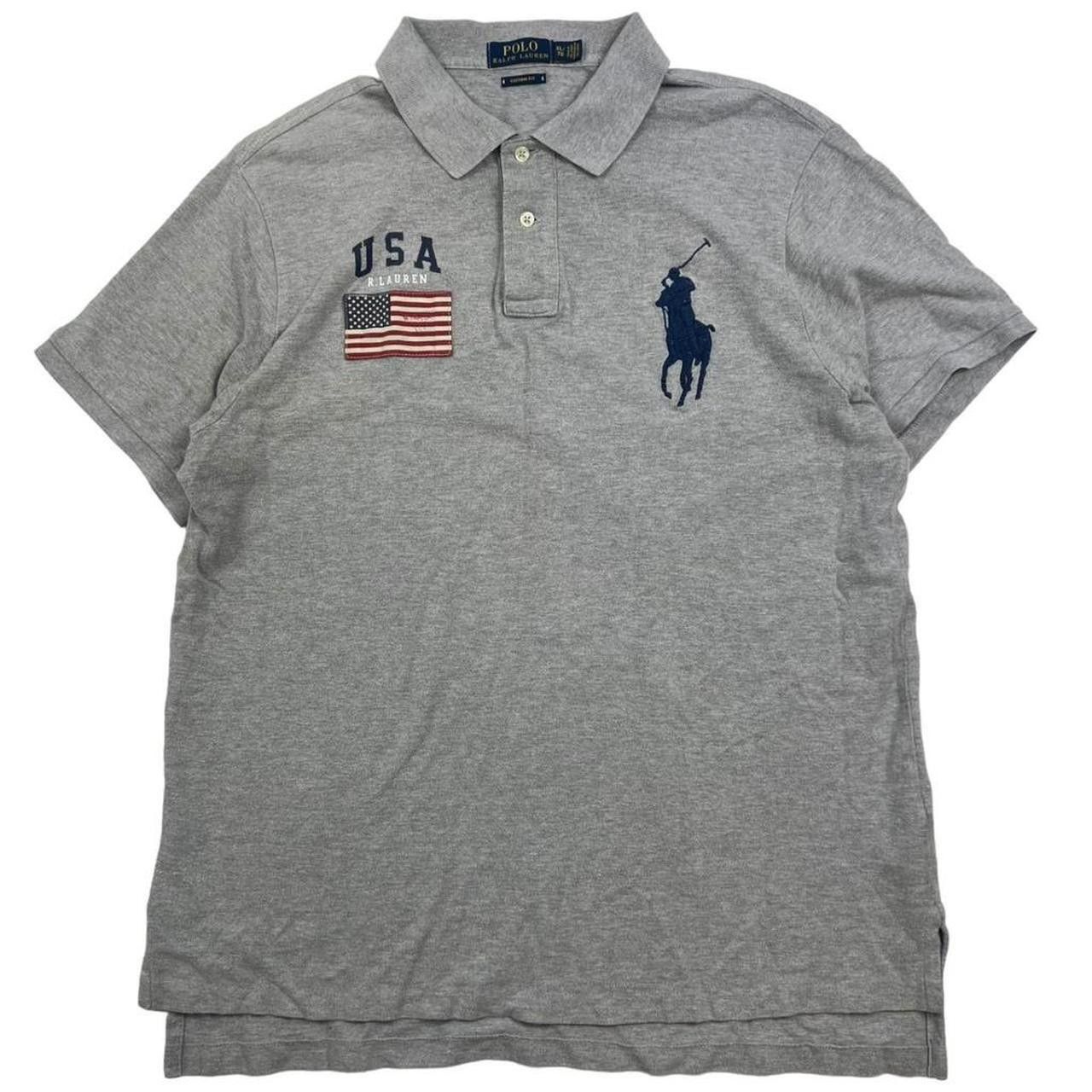Polo Ralph Lauren Polo By Ralph Lauren USA Big Pony Polo Shirt - Extra Large Size US XL / EU 56 / 4 - 1 Thumbnail