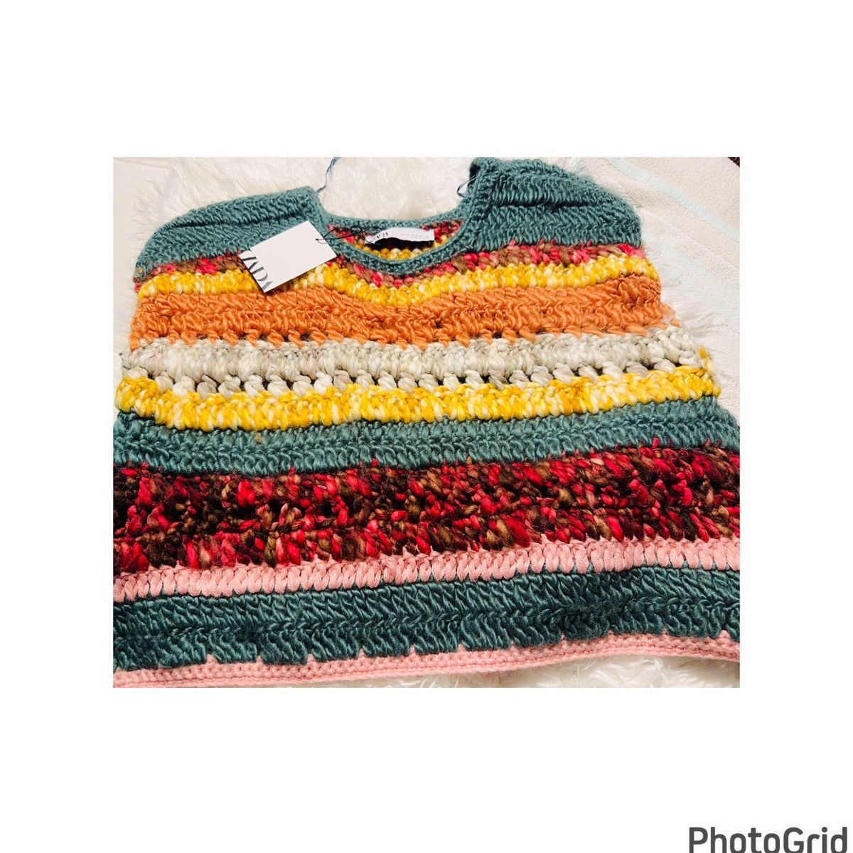 Zara ZARA Crochet Vest Size S / US 4 / IT 40 - 8 Thumbnail