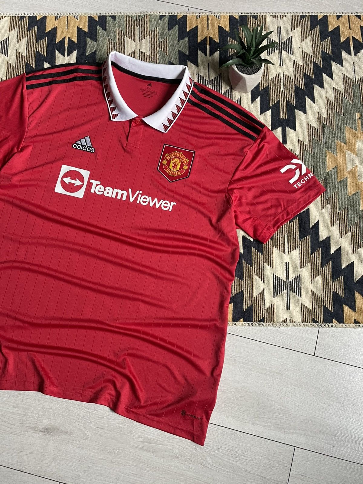 Other Adidas Manchester United 22/23 Home Soccer Blockcore Jersey Size US XXL / EU 58 / 5 - 3 Thumbnail
