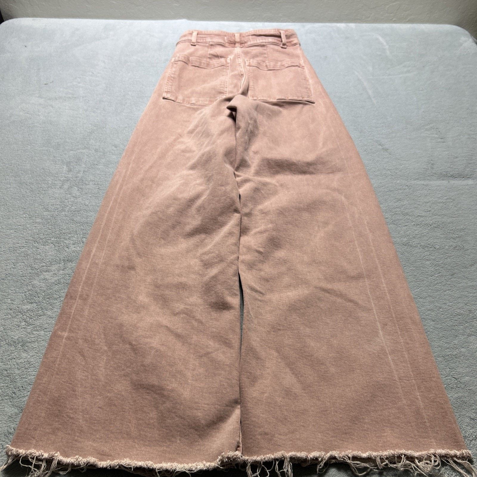 Zara Beyond Baggy Jean Women 0 24x28 Raw Hem Zara Hamilton Baggie Size 25" / US 0 / IT 36 - 1 Thumbnail