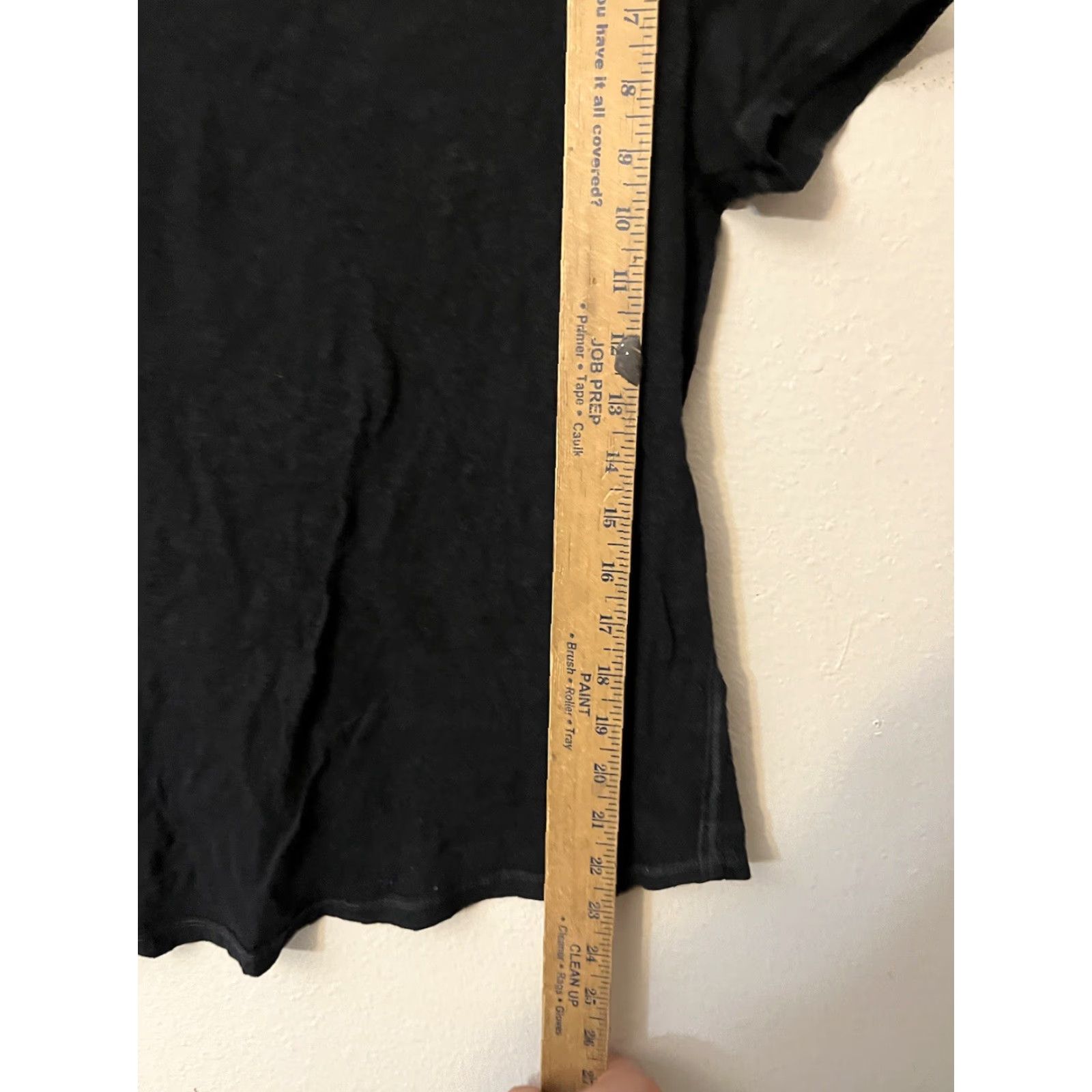 Aeropostale Womens AEROPOSTALE Embellished Tee Shirt Small Black T-Shirt Short Sleeve Cotton Blends Womens, Embellished Tee, S, Black, 90s? Size S / US 4 / IT 40 - 4 Thumbnail